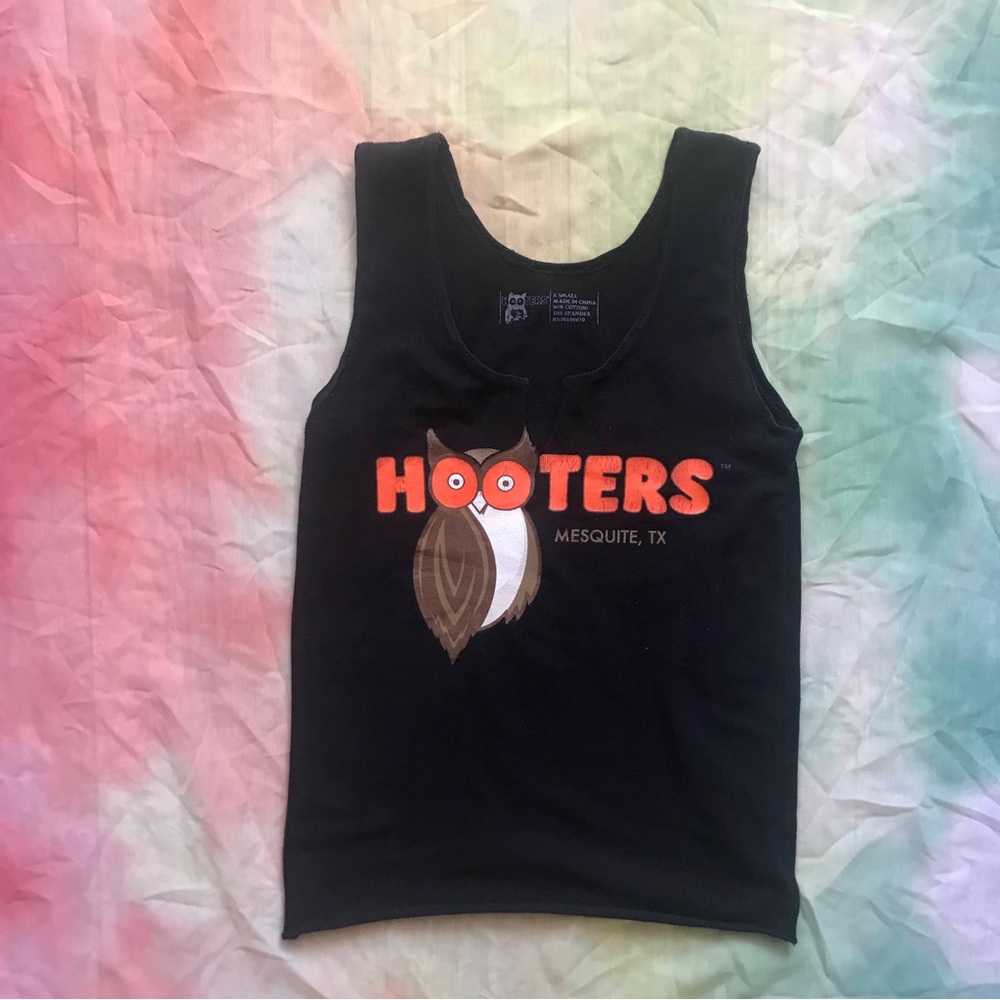 Hooters Girl Worn Uniform Tank Mesquite,Texas Gem